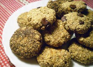 Receta: Galletas veganas de avena y plátano Galletas veganas de avena y plátano