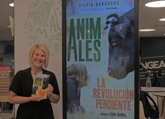 La presidenta de PACMA lamenta que “seguimos tratando a los animales como cosas” Animales como cosas silvia barquero libro pacma veganismo activismo