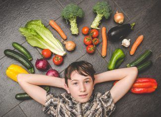 Niñas veganas en familias no veganas Niños veganos niñas veganas