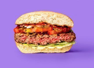 La hamburguesa vegana de Impossible Foods hamburguesa vegana de impossible foods