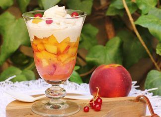 Receta: Melocotón Melba Vegano Melocotón Melba Vegano