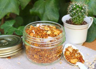 Receta: Crunchy Granola Sin Gluten crunchy granola sin gluten vegano