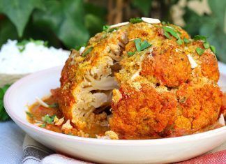 Receta: Coliflor asada al horno Receta: Coliflor asada al horno
