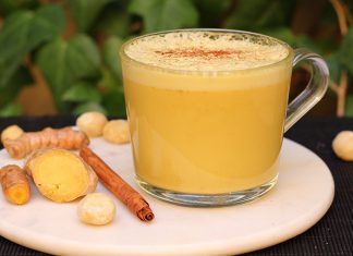 Receta: Espumoso dorado de cúrcuma Espumoso dorado de cúrcuma
