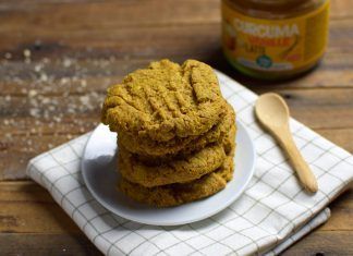 Receta: Galletas con cúrcuma latte sin gluten Receta: Galletas con cúrcuma latte sin gluten