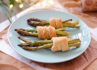 Receta: Rollitos de Espárragos Receta: Rollitos de Espárragos