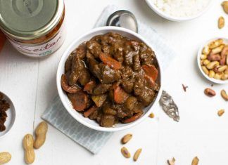 Receta: Curry Massaman con seitán Receta: Curry Massaman con seitán