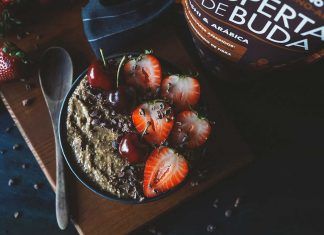 Receta: Gachas cremosas de reishi y arábica Receta: Gachas cremosas de reishi y arábica