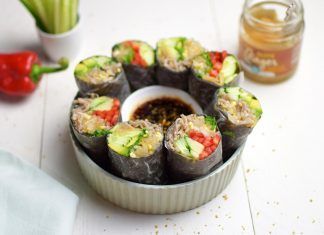 Receta: Rollitos de verano de sushi Receta: Rollitos de verano de sushi