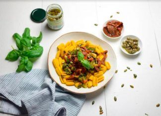 Receta: Gnocchetti de cúrcuma con tomate Receta: Gnocchetti de cúrcuma con tomate