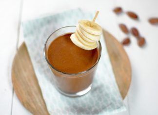 Receta: Batido de maca y chocolate batido