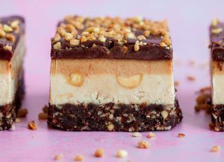 Receta: Barritas veganas de chocolate y turrón barritas de turrón y chocolate veganas