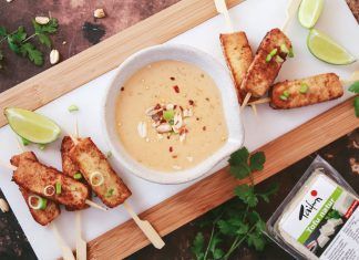 Receta: Tofu Satay Receta: Tofu Satay