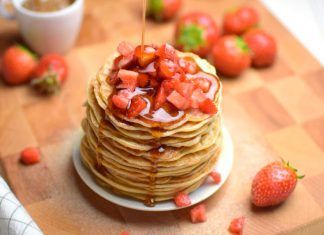 Receta: tortitas veganas con leche de coco