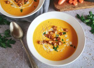 Receta: crema de zanahoria y jengibre crema de zanahoria y jengibre