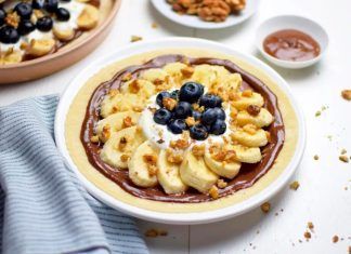 Receta: crepe de chocolate, fruta y yogur de coco PATROCINADO POR TerraSana, Positive Eating TerraSana positive eating