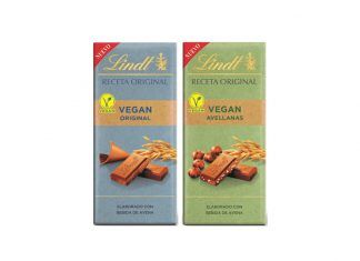 Lindt lanza su primera gama de tabletas veganas en España
