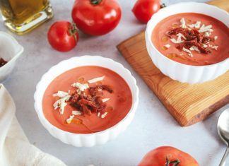 Receta: Salmorejo vegano salmorejo