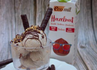 Receta: Helado vegano de avellana