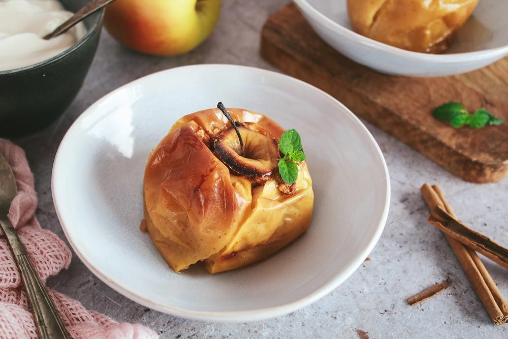 Manzanas asadas
