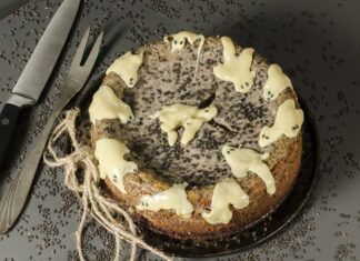 Un cheesecake vegano terroríficamente bueno cheesecake fantasma