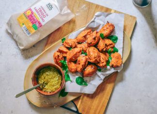 Receta: Bocaditos de boniato con pesto bocaditos de boniato