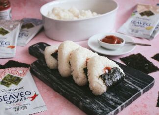 Receta: Onigiris con nori crujiente Onigiri