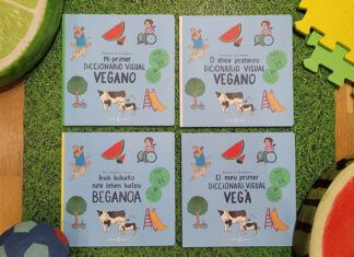 Más de 200 familias recibirán este Sant Jordi «Mi primer diccionario visual vegano» Mi primer diccionario visual vegano
