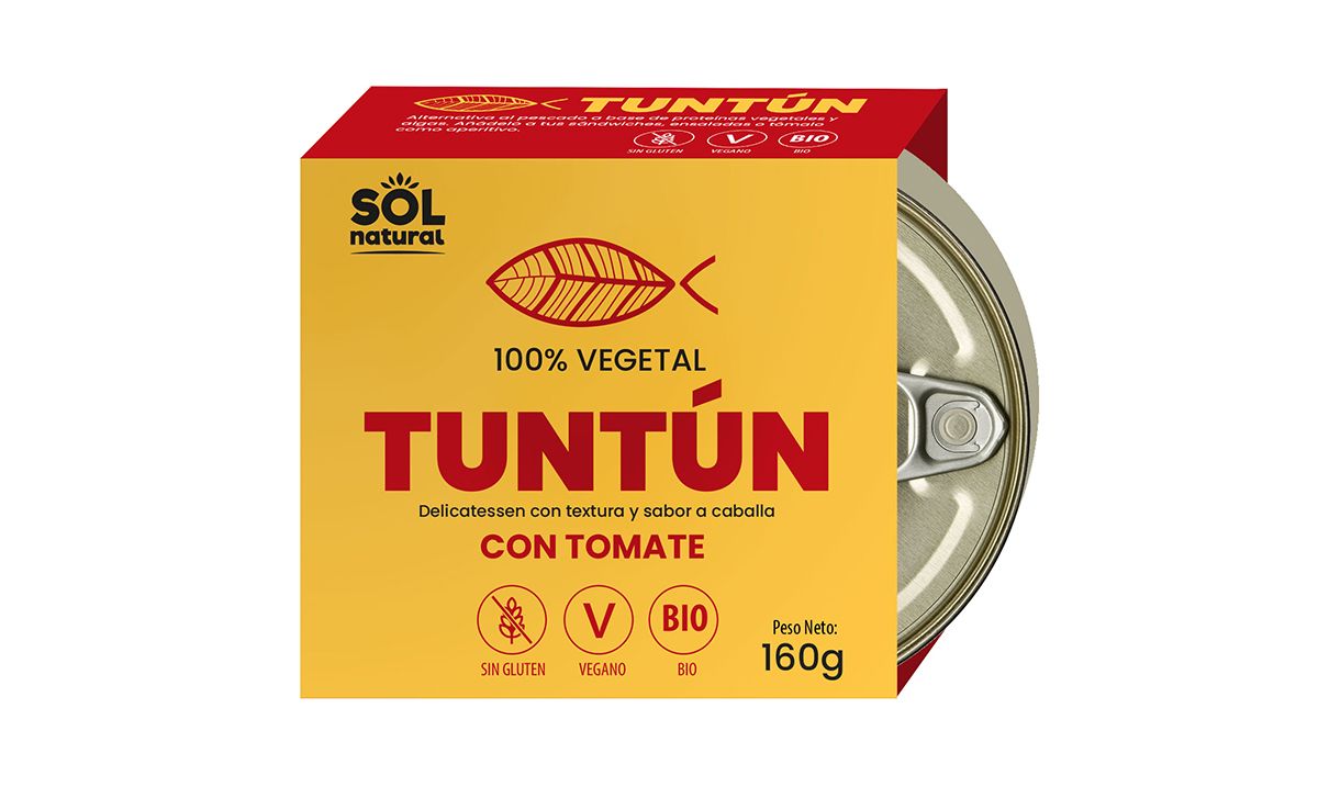 Tuntún - alternativa vegetal y bio a la caballa, de Sol Natural