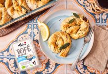 Receta: Börek relleno de tofu fermentado y espinacas Börek relleno de tofu