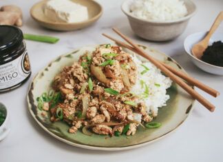 Receta: Tofu salteado con miso tofu salteado