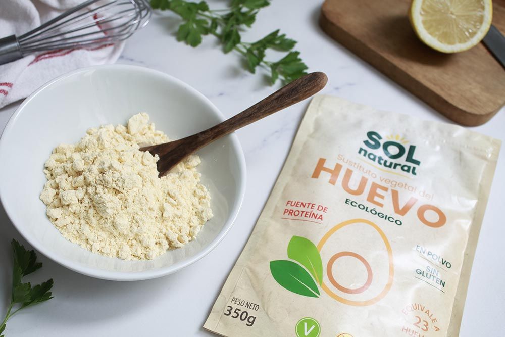 Tortilla de patatas sin huevo