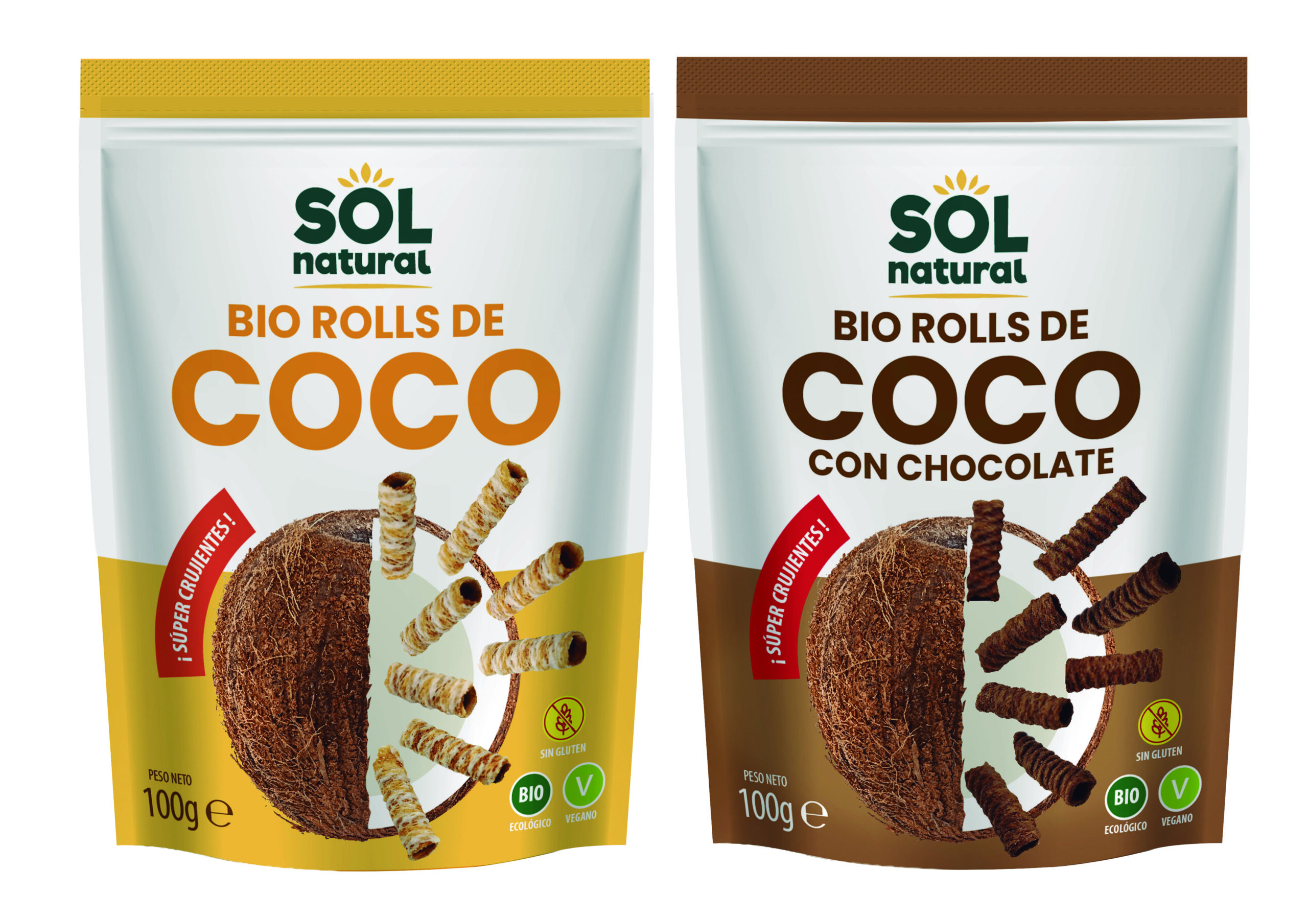 Rolls de coco