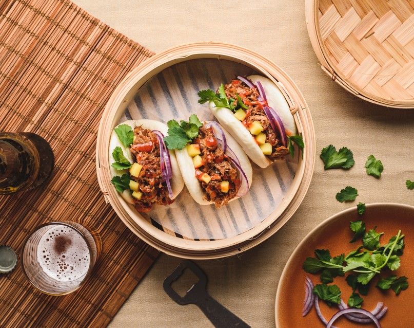 baos pulled pork vegano