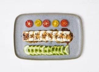 Receta: Sashimi de tofu con tamari y shichimi togarashi tofu sashimi