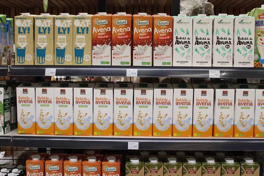 bebidas vegetales