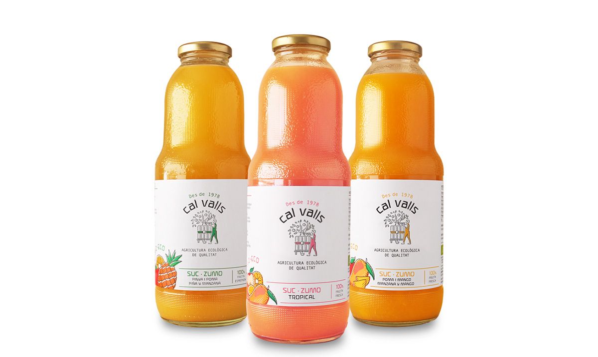 Zumos de fruta, de Cal Valls