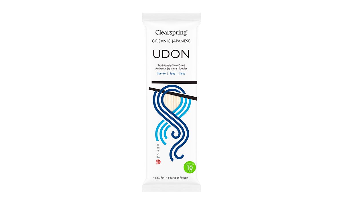Fideos Udon Japoneses Ecológicos, de Clearspring