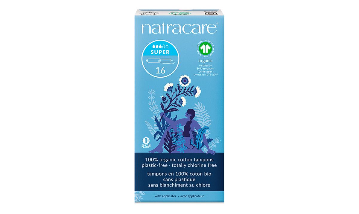 Tampones ecológicos súper con aplicador, de Natracare