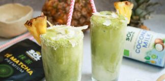 Receta: Matcha colada, una manera fresca de tomar té matcha colada
