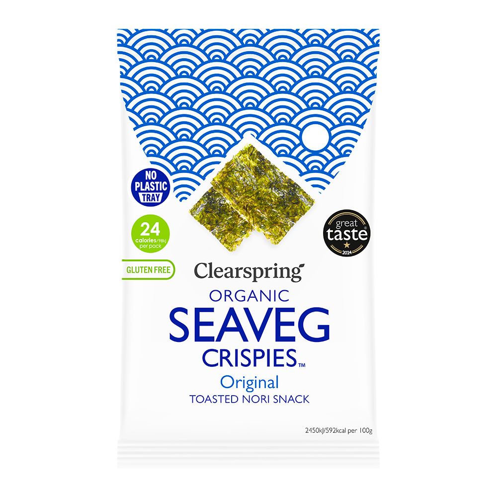Seaveg Crispies Original Ecológico, de Clearspring