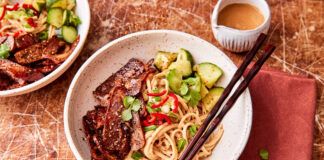 Receta: Fideos udon con salsa umami de tahini Taifun_Udon-Nudeln