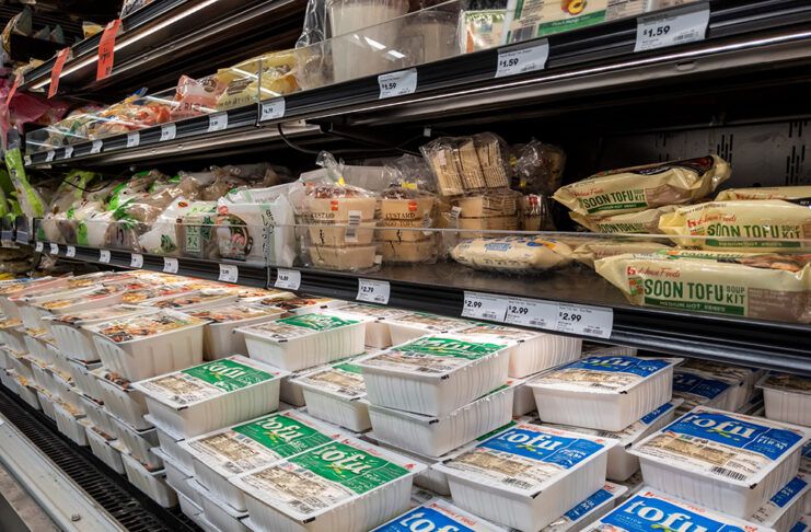 Los británicos compran menos carne vegetal, pero más legumbres y tofu Lynnwood, WA USA